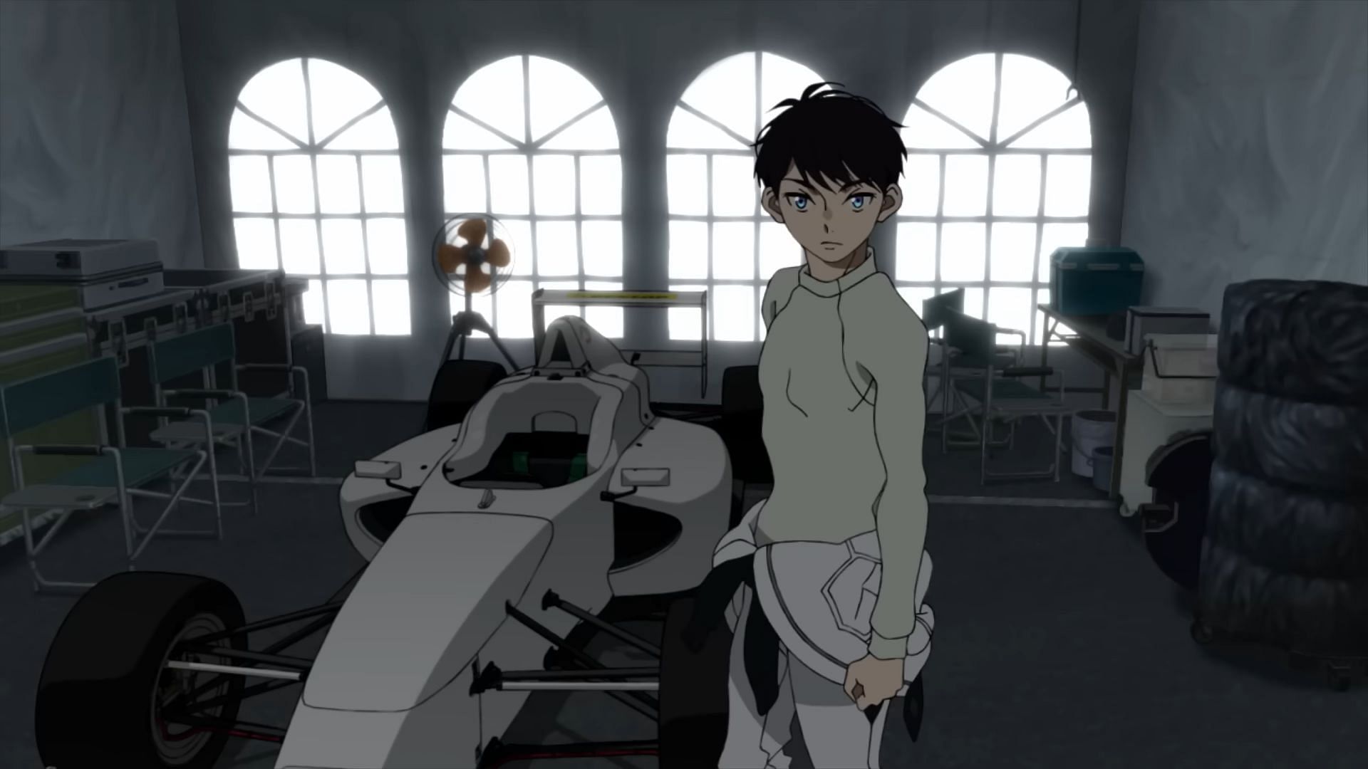 Haruka Asahina as seen in the Overtake! anime (Image via TROYCA)